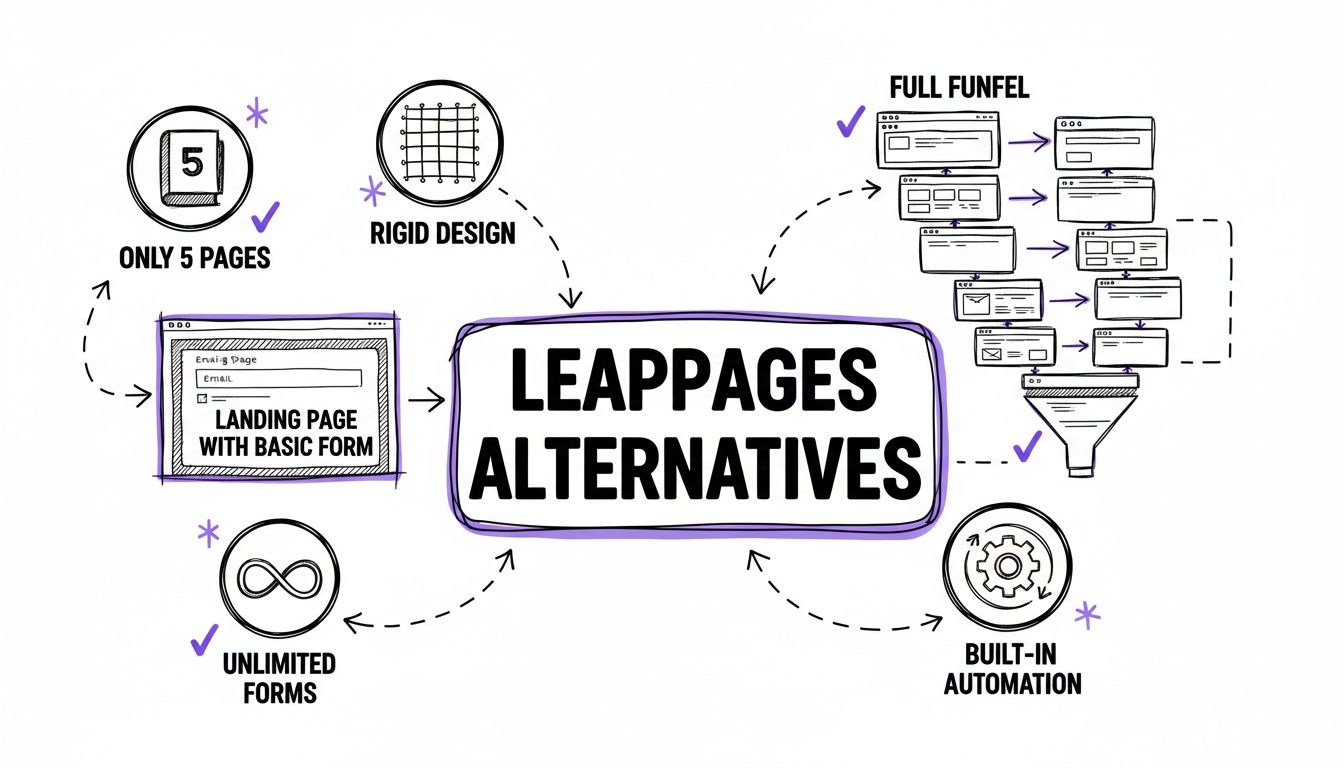 Top Leadpages Alternatives for Lead Generation in 2026