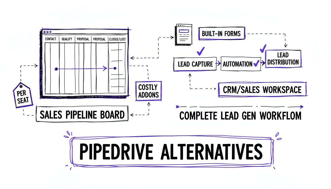 Top Pipedrive Alternatives for Lead Generation in 2026