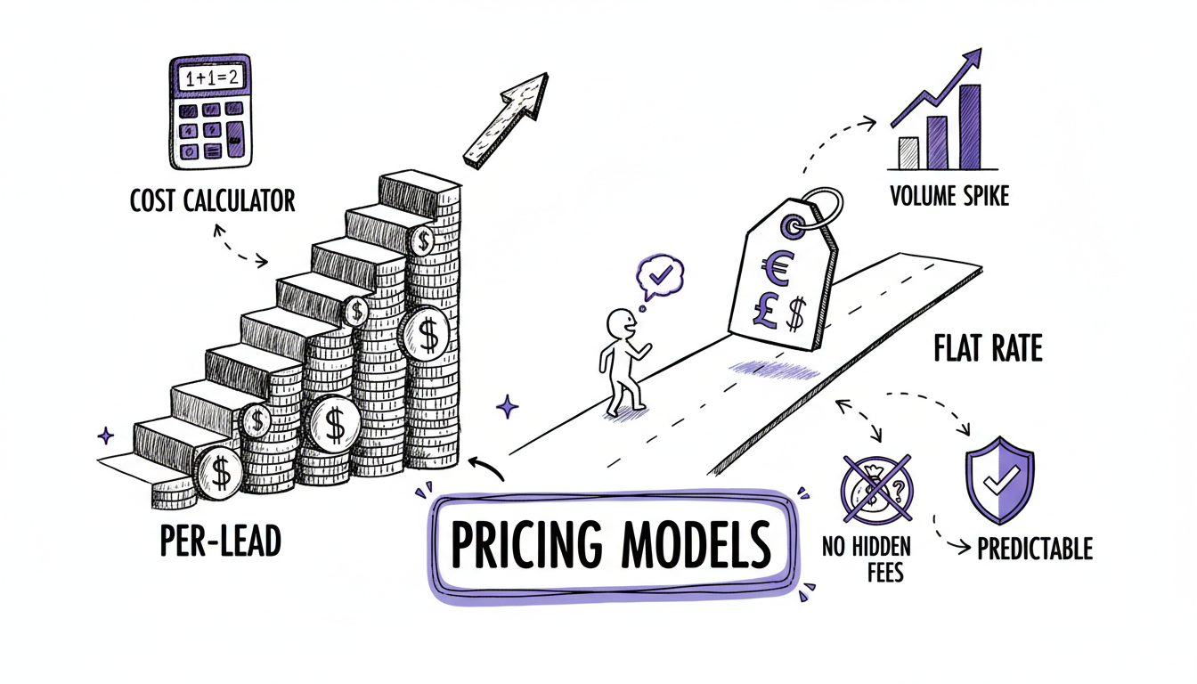 Lead Distribution Pricing: Per-Lead Fees vs. Flat Pricing in 2026