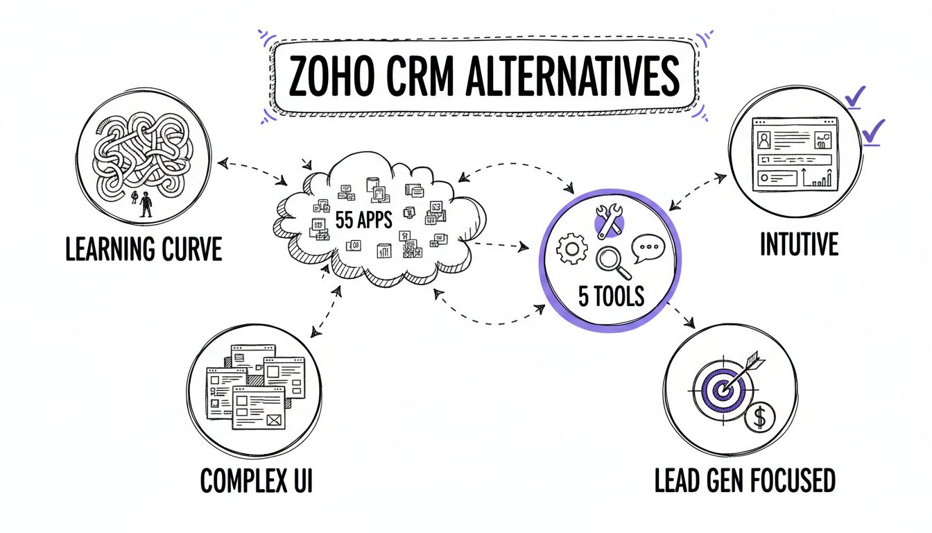 Top Zoho CRM Alternatives for Lead Generation in 2026