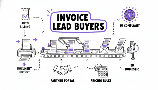 How to Invoice Lead Buyers and Automate Partner Billing in 2026